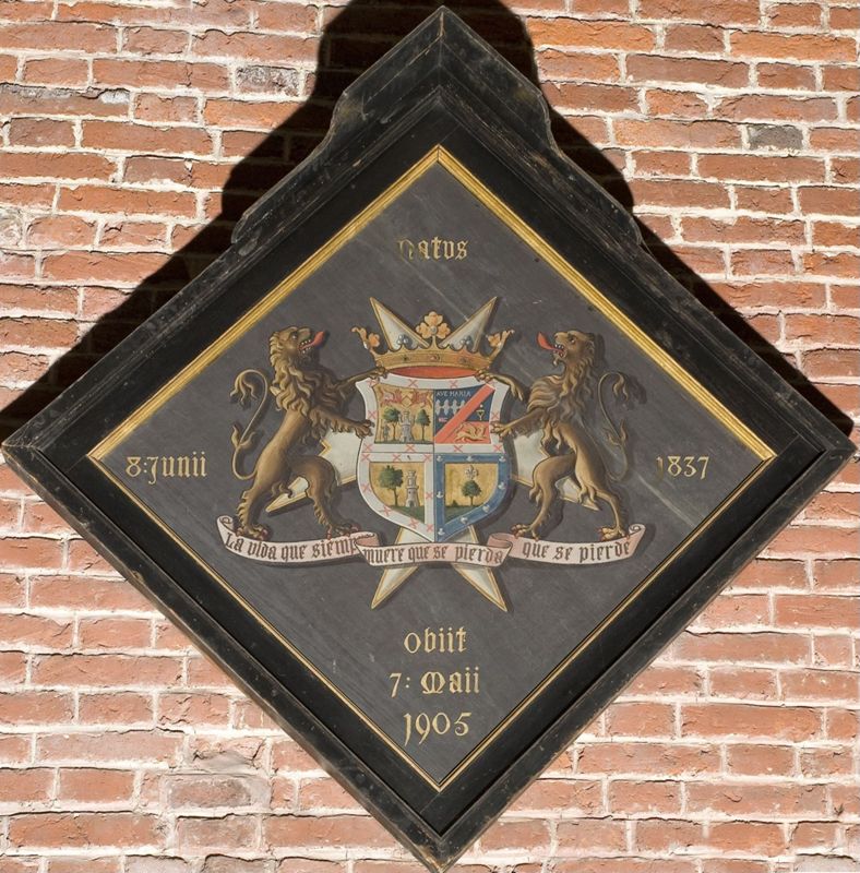 panneau d'armes / Kerk O.L.Vrouw[Mariakerke(Gent)]
