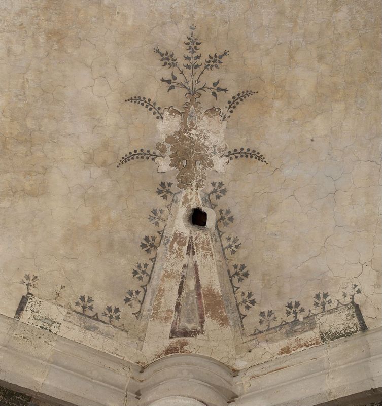 Decoratieve gewelfschildering