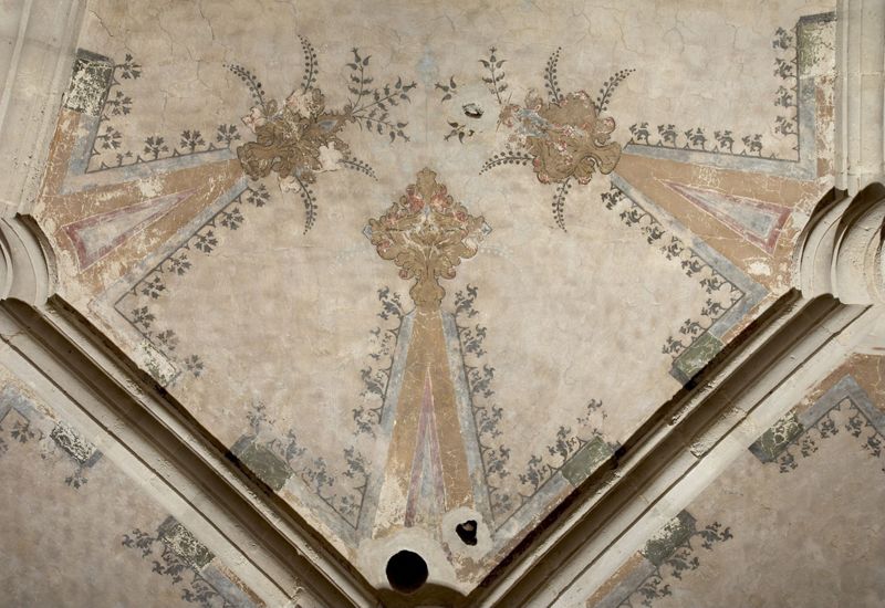 Decoratieve gewelfschildering