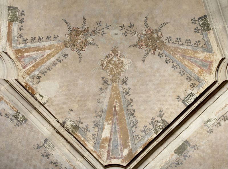 Decoratieve gewelfschildering