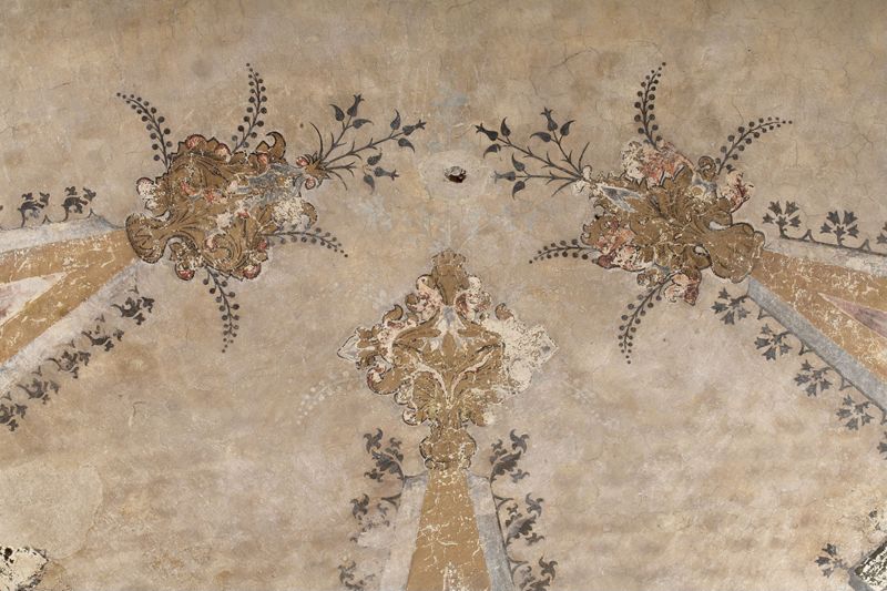 Decoratieve gewelfschildering