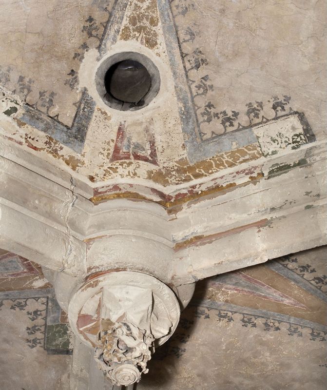 Decoratieve gewelfschildering