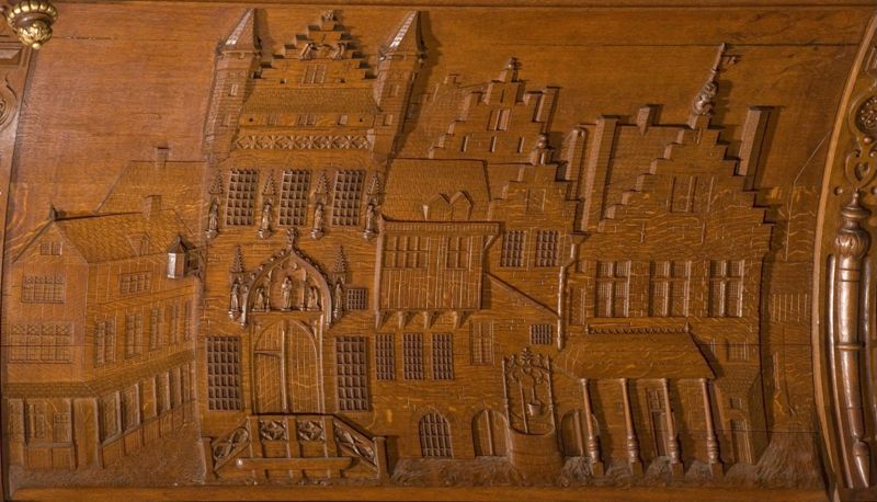 cheminée[élément d'architecture] / Stadhuis[Antwerpen]