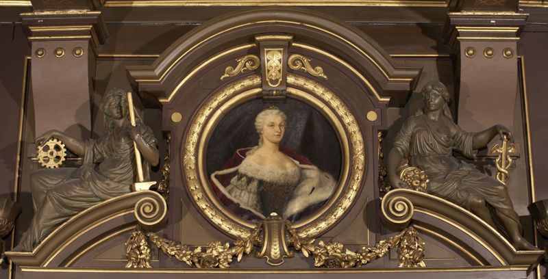 Portret van Keizerin Maria Theresia