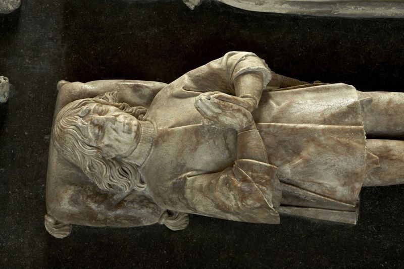 Grafmonument Hendrik II van Witthem (c. 1404-1454) en Jacoba van Glymes (1420-1462)