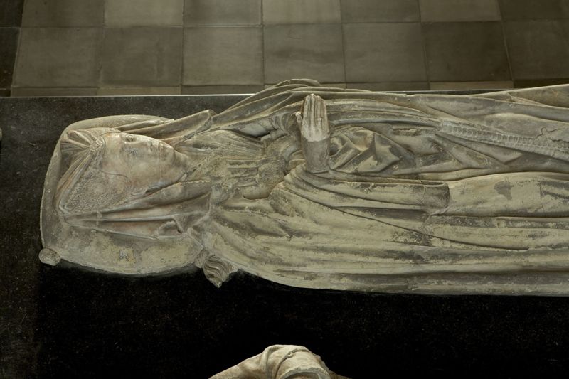 Grafmonument Hendrik II van Witthem (c. 1404-1454) en Jacoba van Glymes (1420-1462)