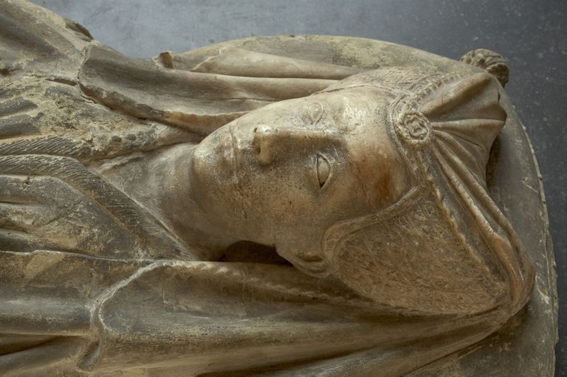 Grafmonument Hendrik II van Witthem (c. 1404-1454) en Jacoba van Glymes (1420-1462)