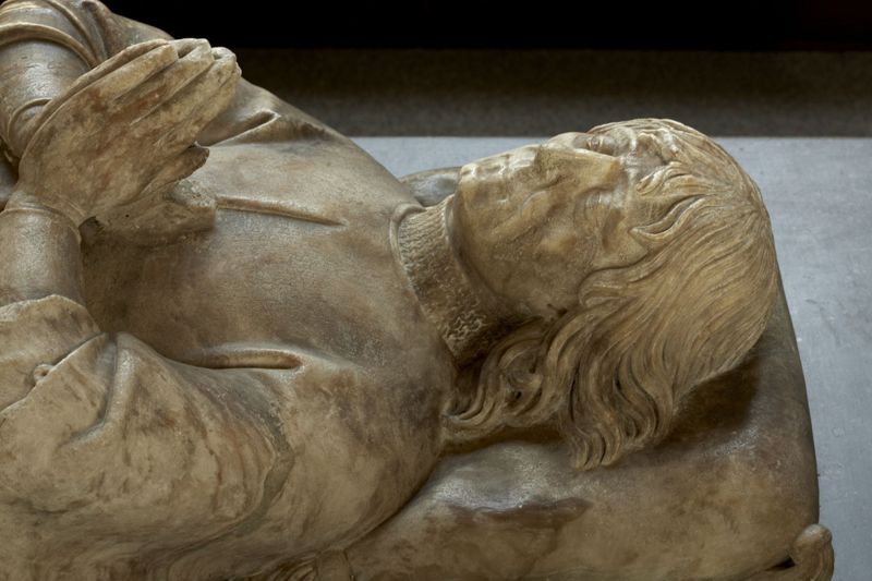 Grafmonument Hendrik II van Witthem (c. 1404-1454) en Jacoba van Glymes (1420-1462)