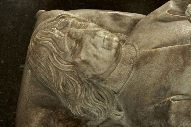 Grafmonument Hendrik II van Witthem (c. 1404-1454) en Jacoba van Glymes (1420-1462)