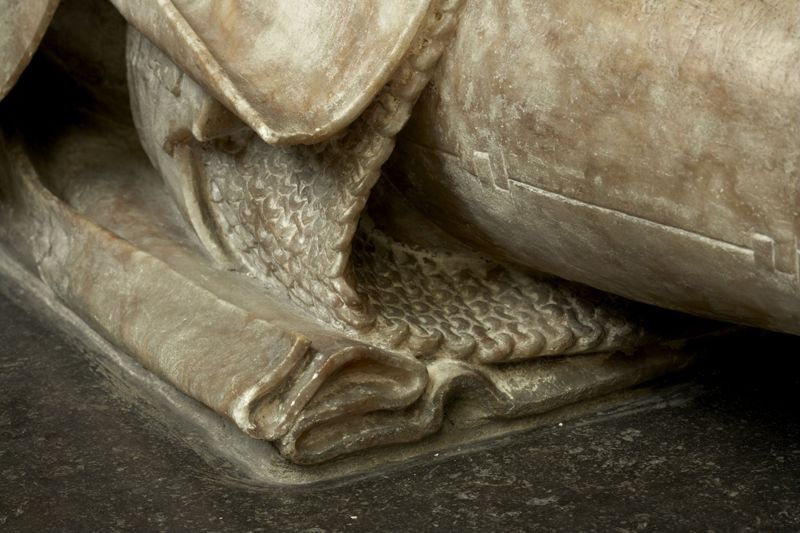 Grafmonument Hendrik II van Witthem (c. 1404-1454) en Jacoba van Glymes (1420-1462)