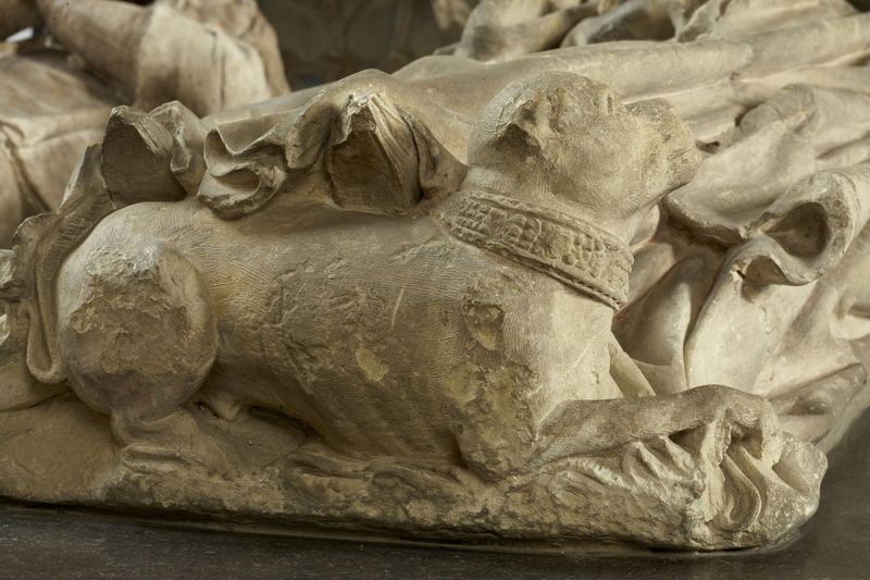 Grafmonument Hendrik II van Witthem (c. 1404-1454) en Jacoba van Glymes (1420-1462)