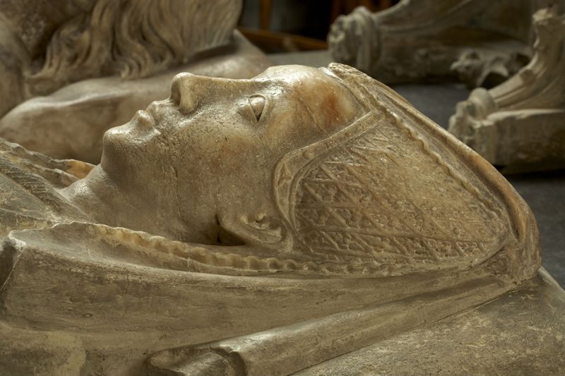Grafmonument Hendrik II van Witthem (c. 1404-1454) en Jacoba van Glymes (1420-1462)