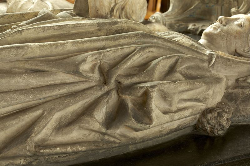 Grafmonument Hendrik II van Witthem (c. 1404-1454) en Jacoba van Glymes (1420-1462)