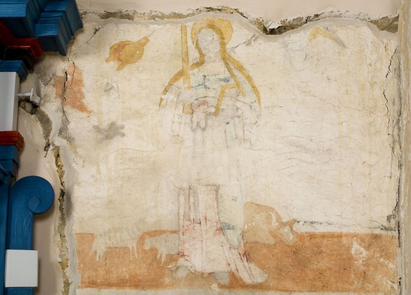 peinture murale / Eglise Saint-Pierre[Hody]