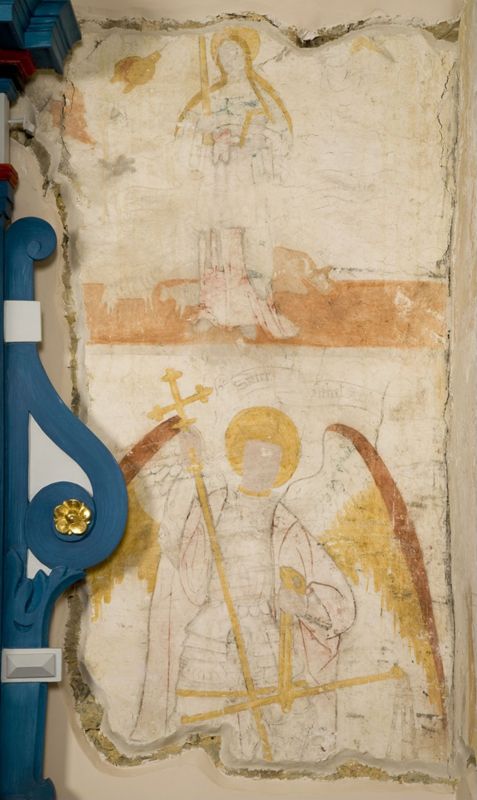 peinture murale / Eglise Saint-Pierre[Hody]
