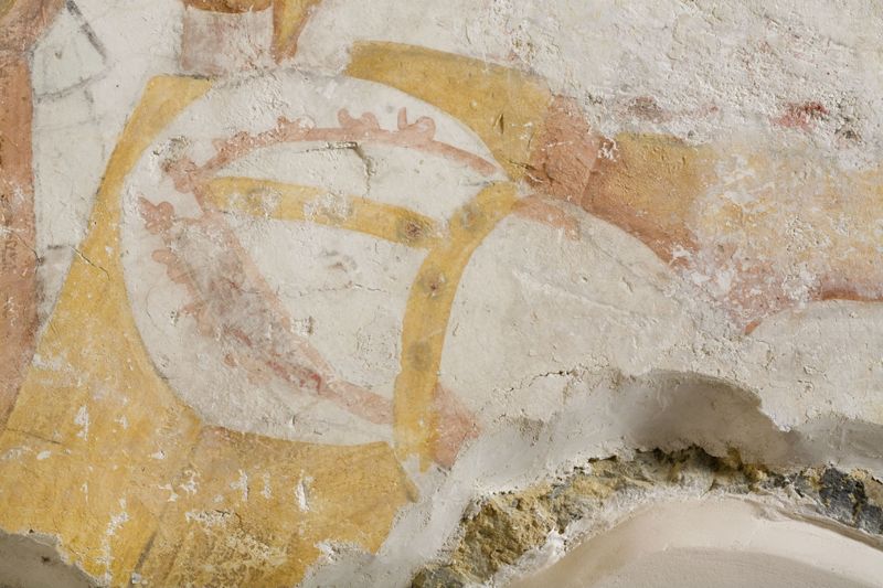 peinture murale / Eglise Saint-Pierre[Hody]