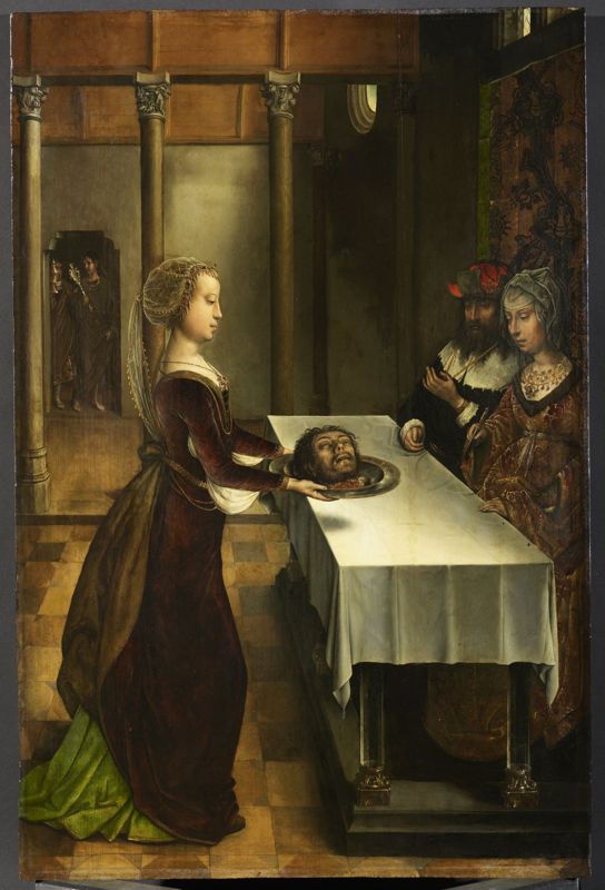 Mirafloresretabel : Festijn van Herodes