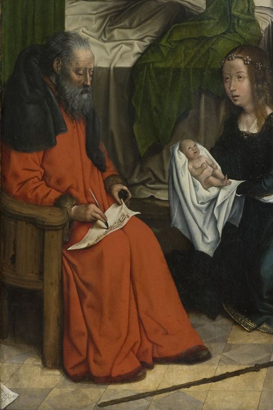 Naissance et baptême de saint Jean-Baptiste
Retable de Miraflores