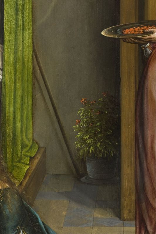 Naissance et baptême de saint Jean-Baptiste
Retable de Miraflores