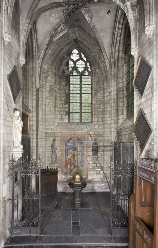 fonts baptismaux / Kerk Sint-Pieter en Guido[Anderlecht]