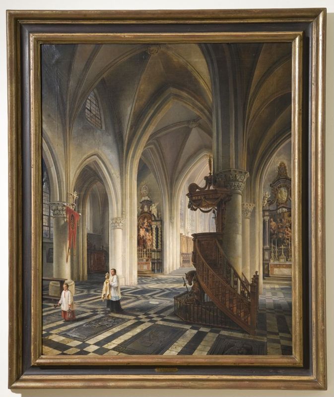 Vue intérieure de l'église Saints-Pierre-et-Guidon