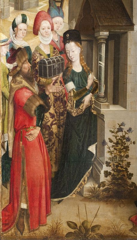 Scènes uit de legende van de Heilige Barbara