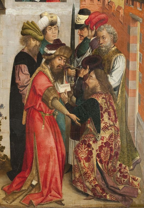 Scènes uit de legende van de Heilige Barbara