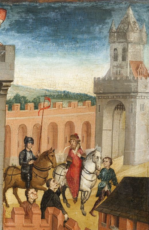 Scènes uit de legende van de Heilige Barbara