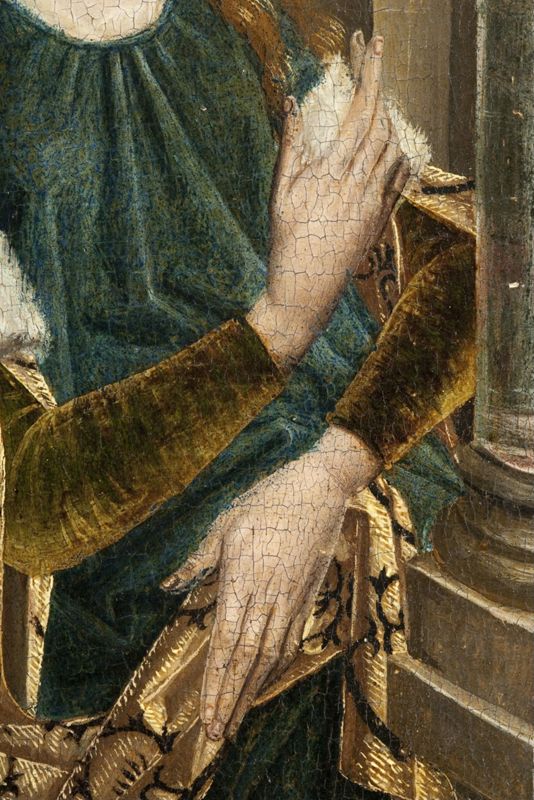 Scènes uit de legende van de Heilige Barbara
