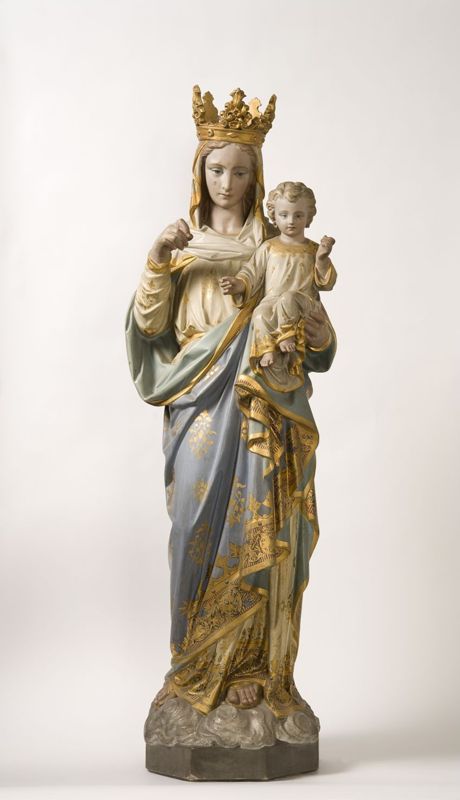 Vierge couronnée à l'Enfant