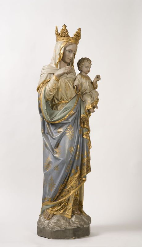 Vierge couronnée à l'Enfant