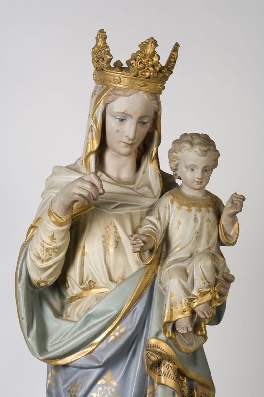 Vierge couronnée à l'Enfant