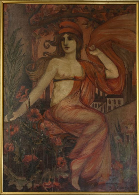 Figure féminine allégorique