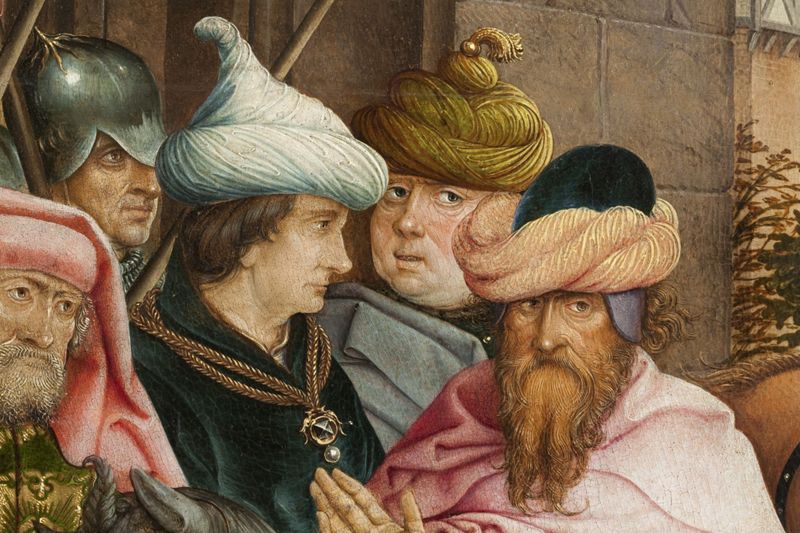 Kalvarie met kruisdraging en bewening