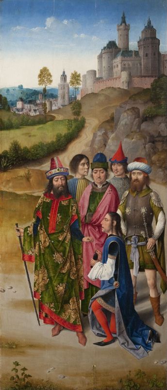 Triptiek met de Marteldood van de Heilige Hippolytus