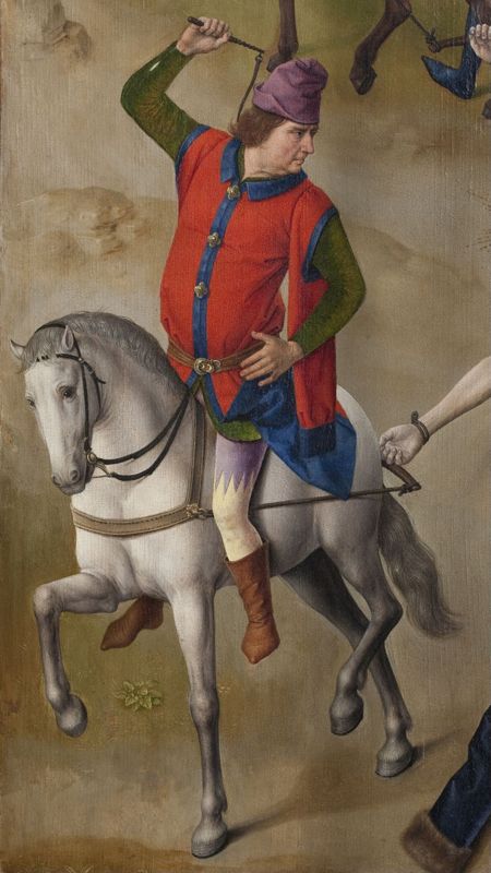 Triptiek met de Marteldood van de Heilige Hippolytus