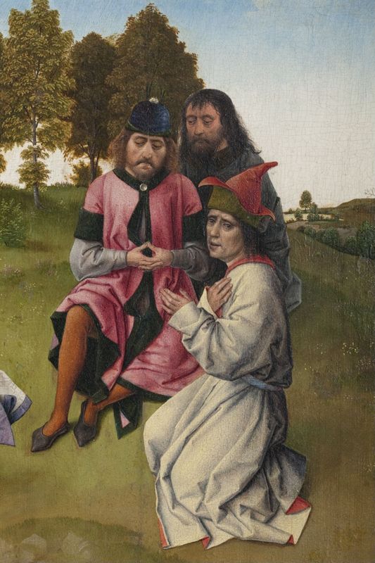 Triptiek met de Marteldood van de Heilige Hippolytus