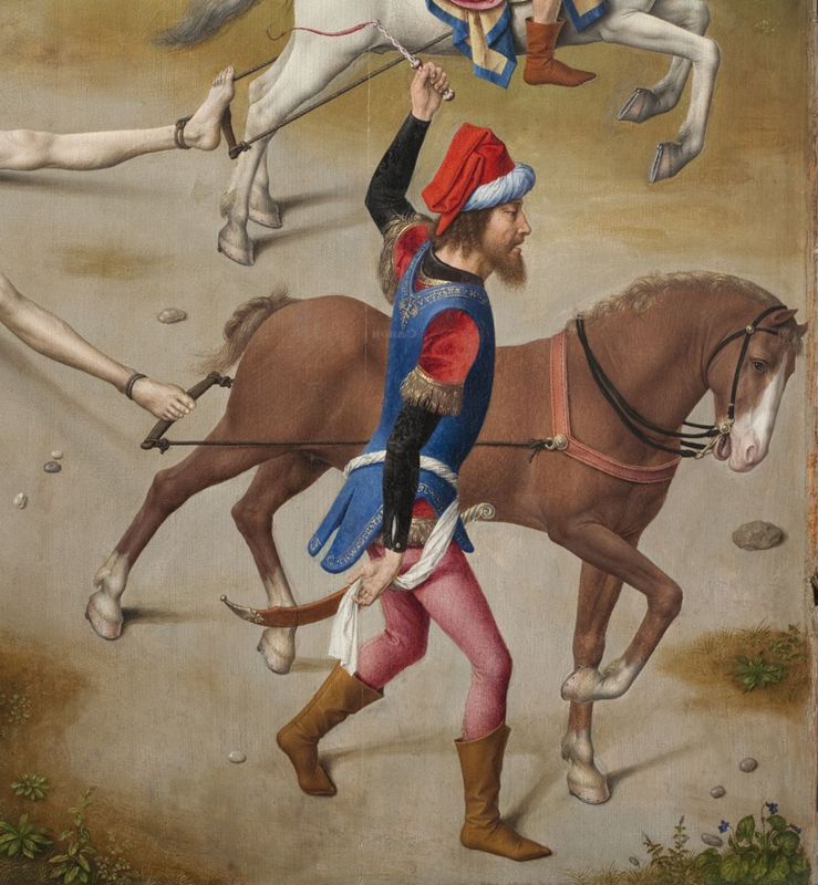 Triptiek met de Marteldood van de Heilige Hippolytus