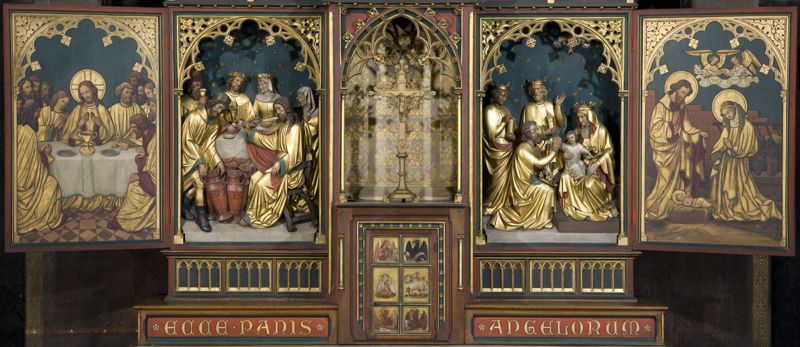Retable dédié à saint Antoine de Padoue