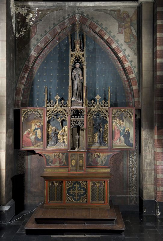 retable / Eglise Saint-Antoine de Padoue[Bruxelles]