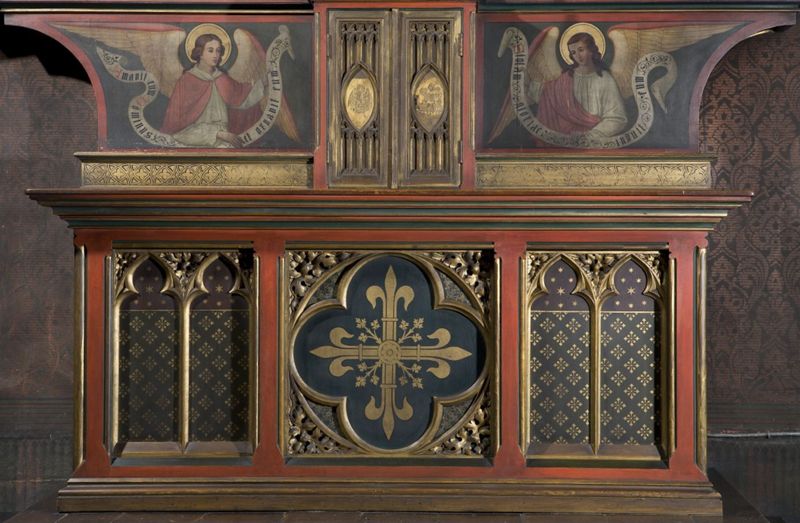 retable / Eglise Saint-Antoine de Padoue[Bruxelles]