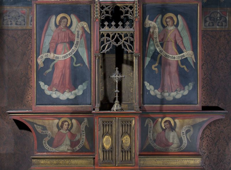 retable / Eglise Saint-Antoine de Padoue[Bruxelles]