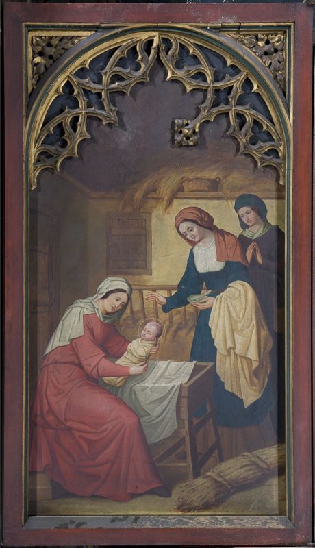 retable / Eglise Saint-Antoine de Padoue[Bruxelles]