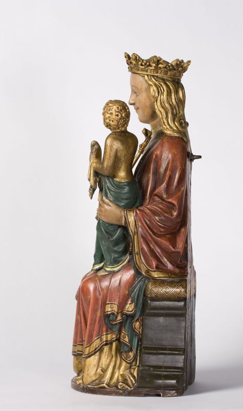 Tronc d'offrande à Notre-Dame aux chants d'oiseaux