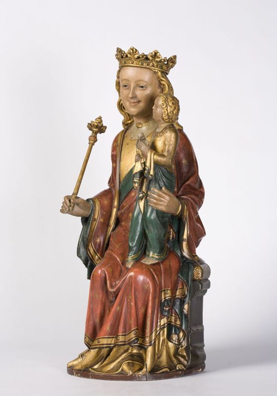 Tronc d'offrande à Notre-Dame aux chants d'oiseaux