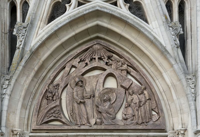 Graflegging, Noli me tangere en Golgotha