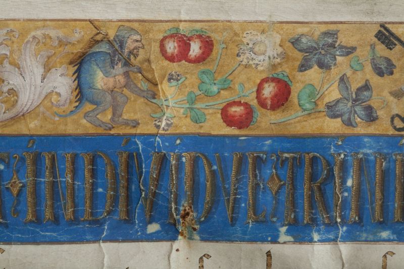 Kopie van een bul van paus Julius II Brugge, 1513