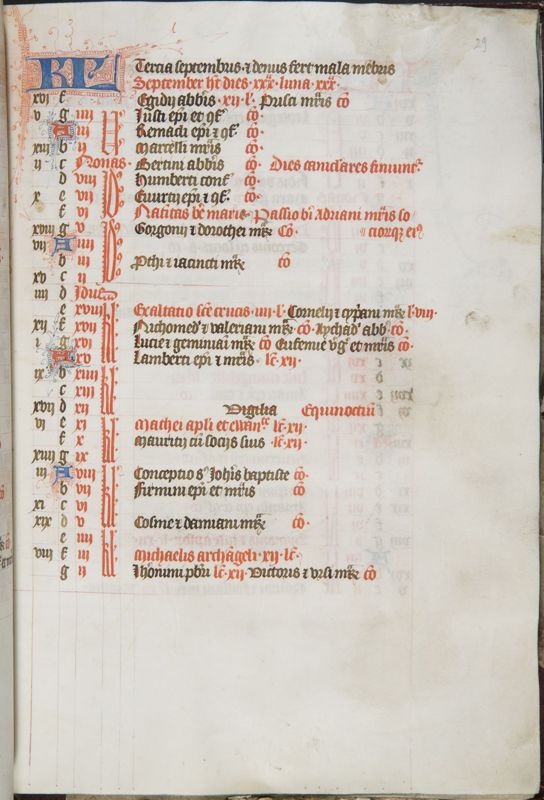 Bréviaire à l'usage de l'Abbaye Saint-Adrien de Grammont (Geraardsbergen), vol. I