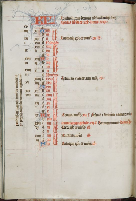 Bréviaire à l'usage de l'Abbaye Saint-Adrien de Grammont (Geraardsbergen), vol. I