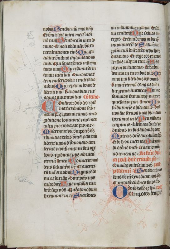 Bréviaire à l'usage de l'Abbaye Saint-Adrien de Grammont (Geraardsbergen), vol. I